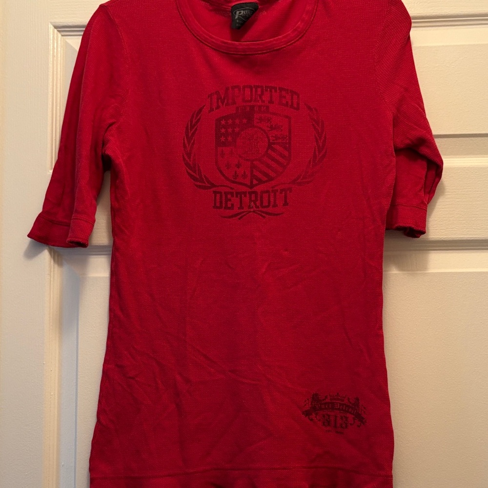 Red Kids Short Sleeve Tee